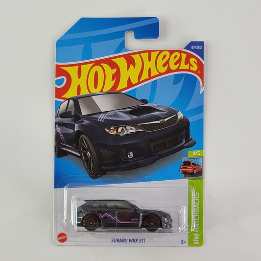 Hot Wheels - Subaru WRX STI (Metalflake Dark Blue)