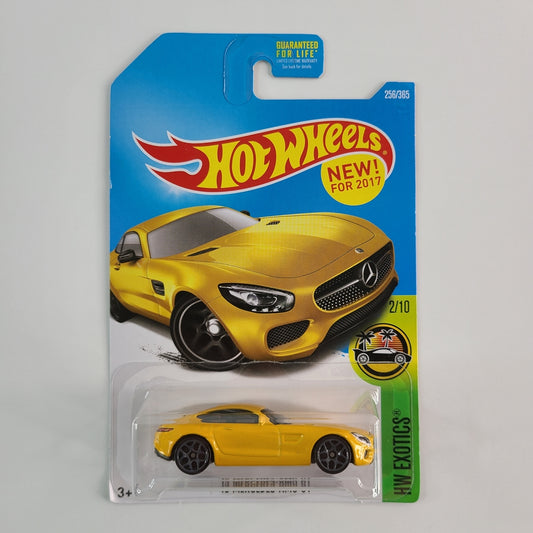 Hot Wheels - '15 Mercedes-AMG GT (Yellow) [HW Exotics Mini Collection (2017) - 2/10] [New for 2017]