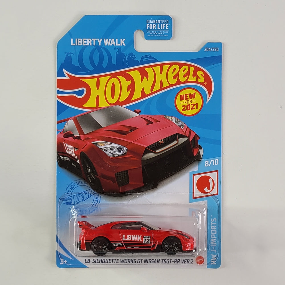 Hot Wheels - LB-Silhouette Works GT Nissan 35GT-RR Ver.2 (Red)