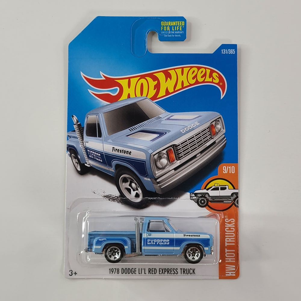 Hot Wheels - 1978 Dodge Li'l Red Express Truck (Light Blue)