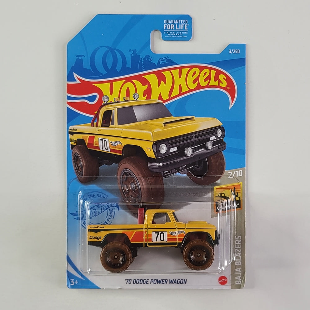 Hot Wheels - '70 Dodge Power Wagon (Yellow)