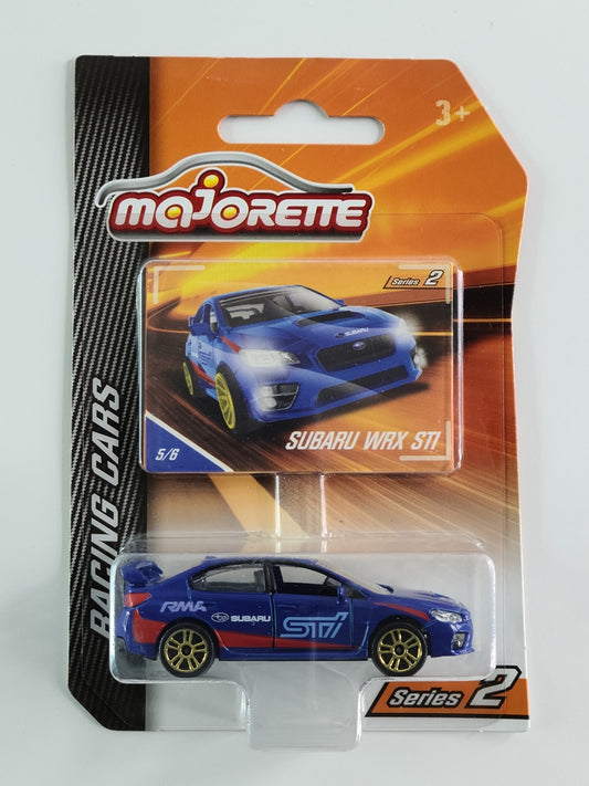 Majorette - Subaru WRX STI (Blue) [Racing Cars (Series 2) - 5/6]