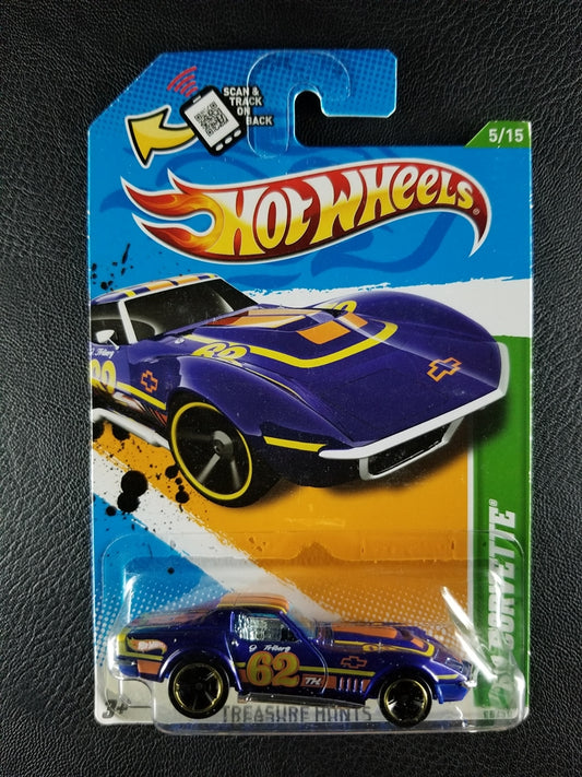 Hot Wheels - '69 Corvette (Dark Blue) [5/15 - 2012 HW Treasure Hunt]