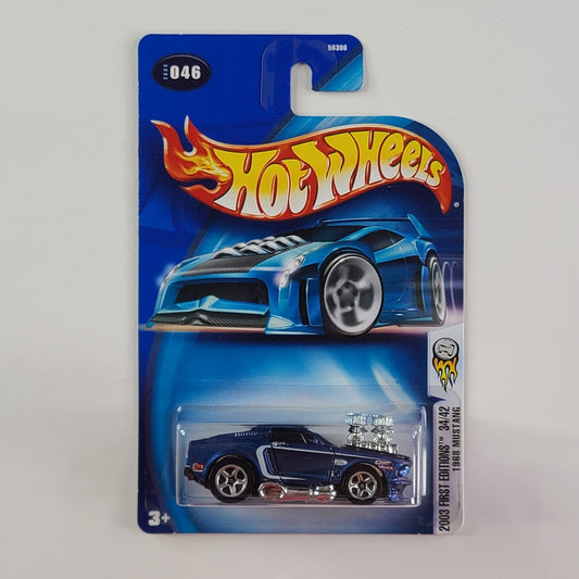 Hot Wheels - 1968 Mustang (Dark Blue)