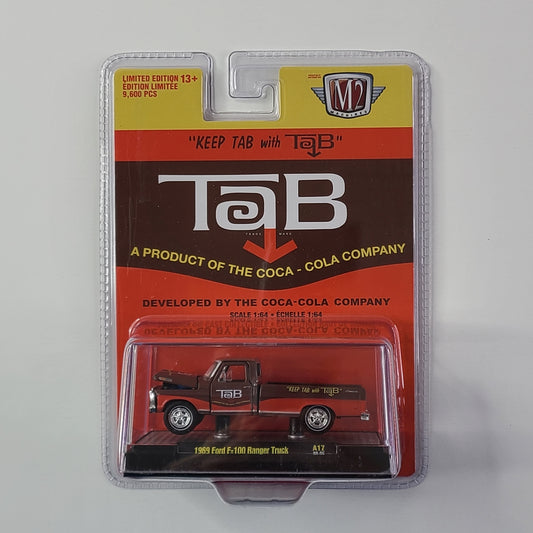 M2 - 1969 Ford F-100 Ranger Truck (Brown/Red [Limited Edition - 9,600 Pcs]