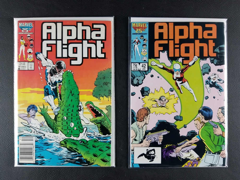 Alpha Flight [1st Series] #41-50 Set (Marvel, 1986-87)