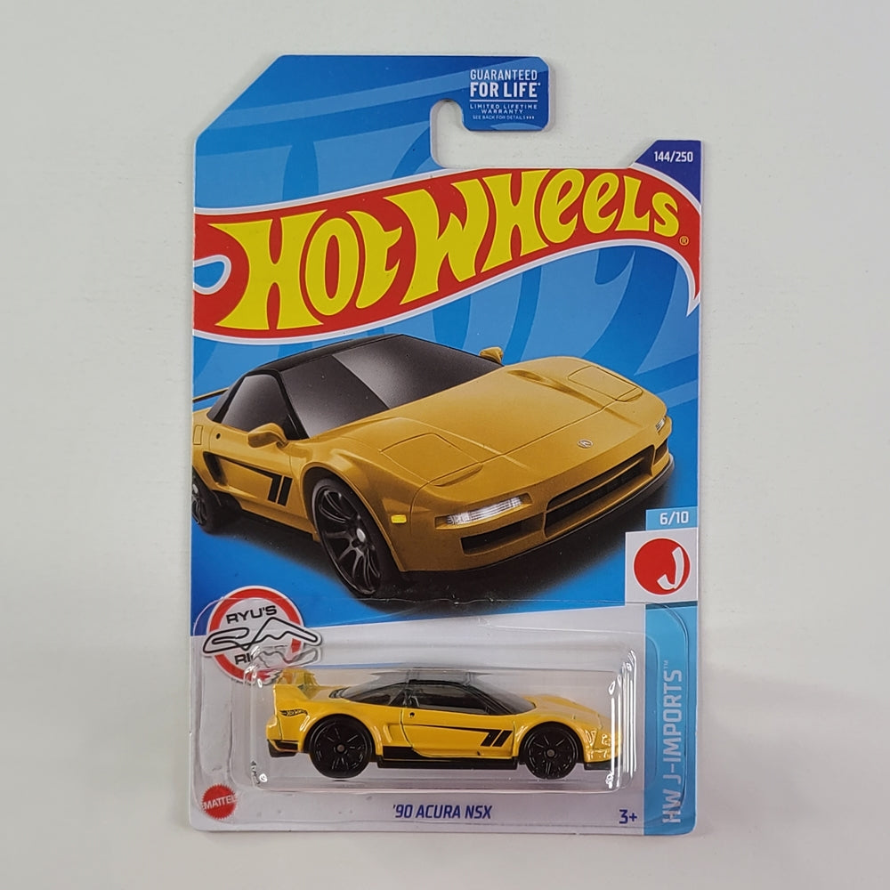 Hot Wheels - '90 Acura NSX (Goldenrod)