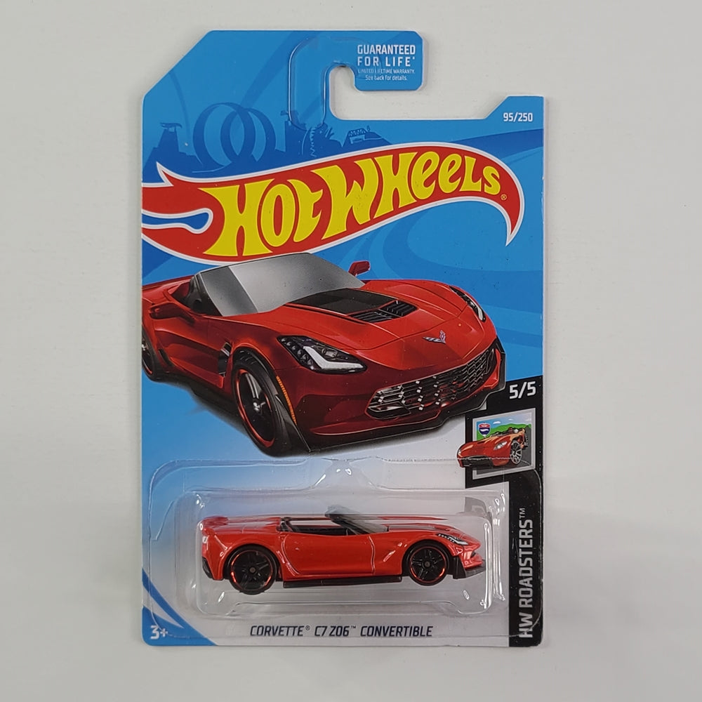 Hot Wheels - Corvette C7 Z06 Convertible (Red)