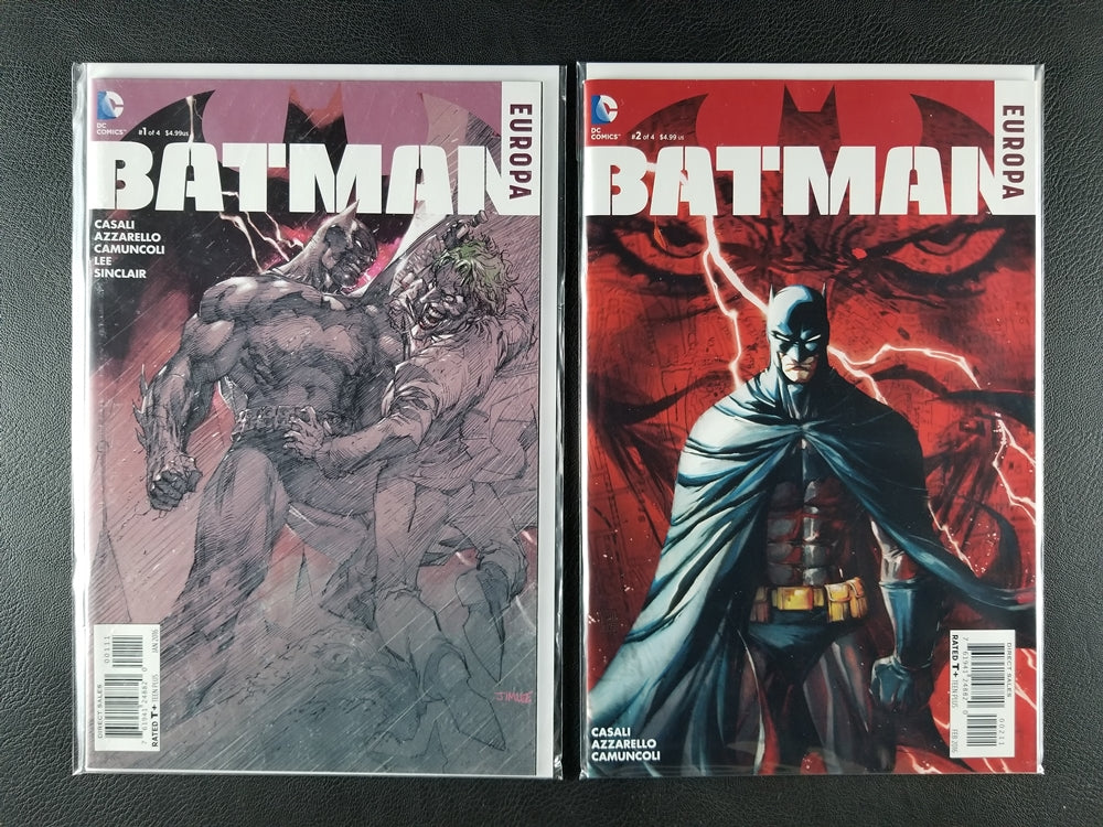 Batman: Europa #1-4 Set ["A"] (DC, 2016)