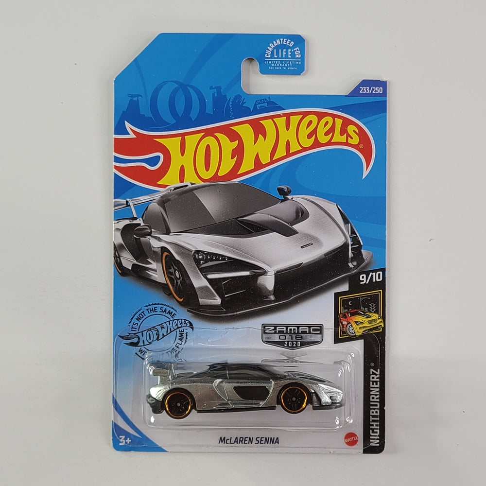 Hot Wheels - McLaren Senna (ZAMAC) [Walmart Exclusive]