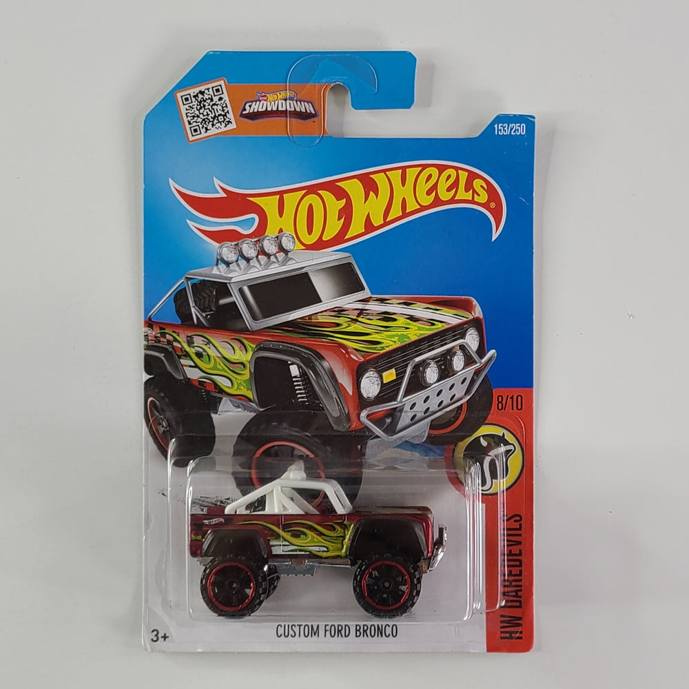 Hot Wheels - Custom Ford Bronco (Dark Red)