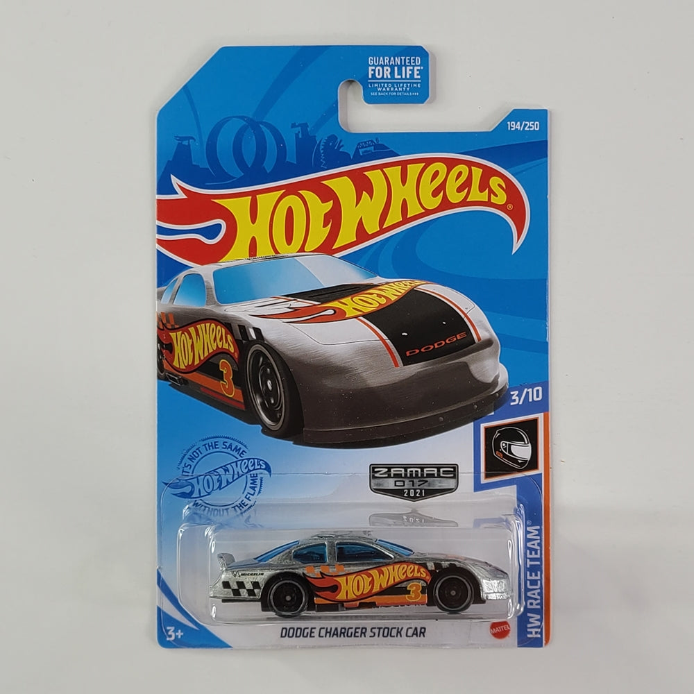 Hot Wheels - Dodge Charger Stock Car (Unpainted) [Walmart Exclusive] [Zamac Edition]