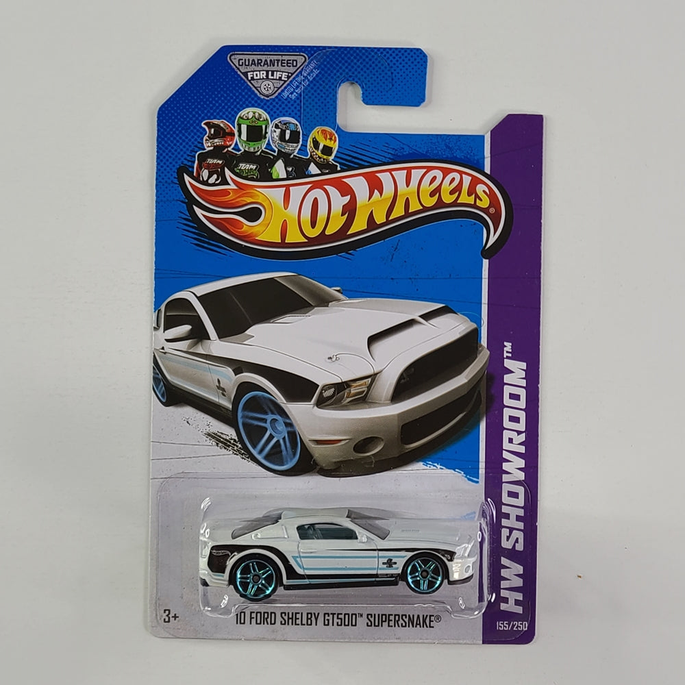 Hot Wheels - '10 Ford Shelby GT500 Super Snake (White Pearl Metallic)