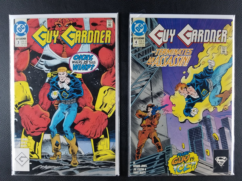 Guy Gardner Warrior #1-4 Set (DC, 1992-93)