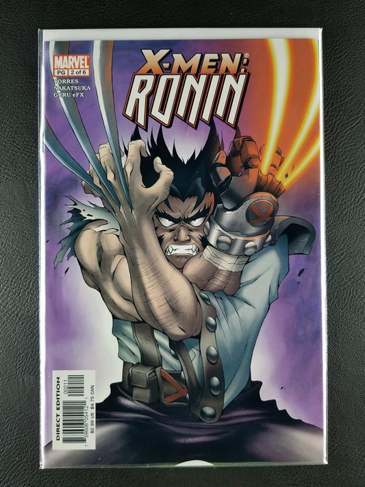 X-Men: Ronin #2 (Marvel, May 2003)