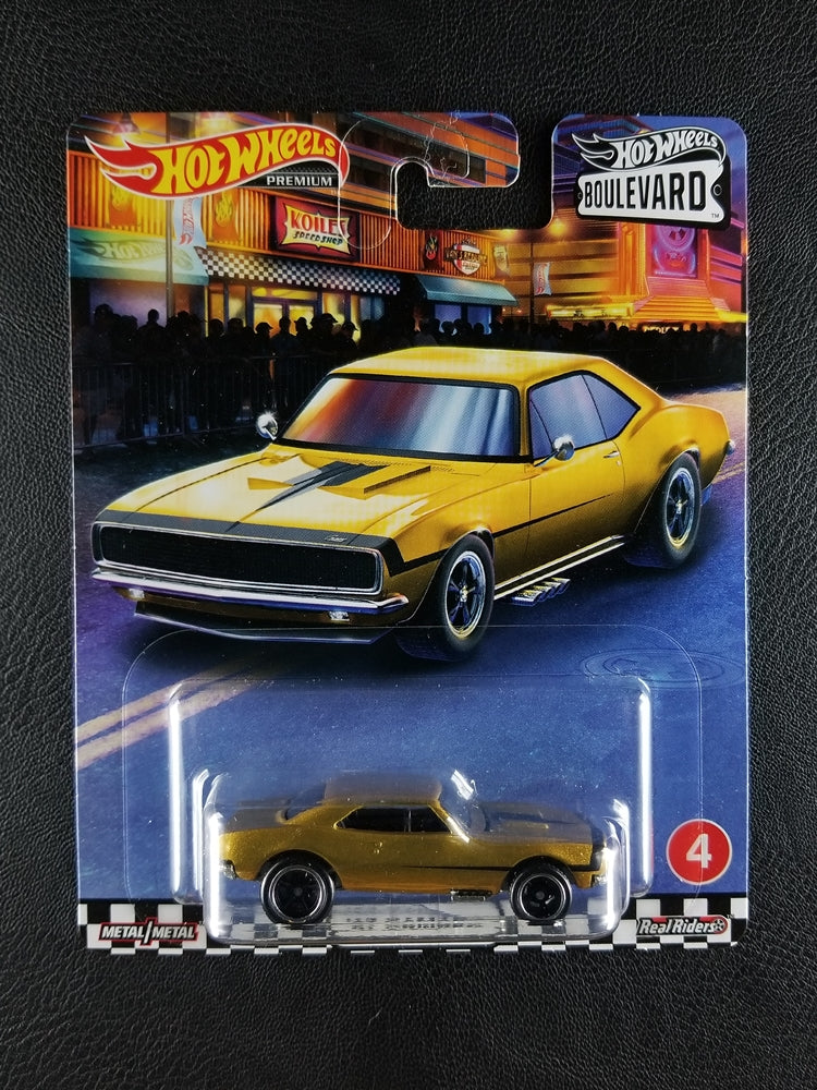 Hot Wheels Premium - '67 Camaro (Metalflake Gold) [4/5 - Hot Wheels Boulevard (2020) [Mix A])