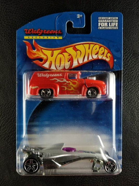 Hot Wheels 2-Pack - Greased Lightnin' and '56 Ford (Silver/Red) [Walgreens Exclusive]