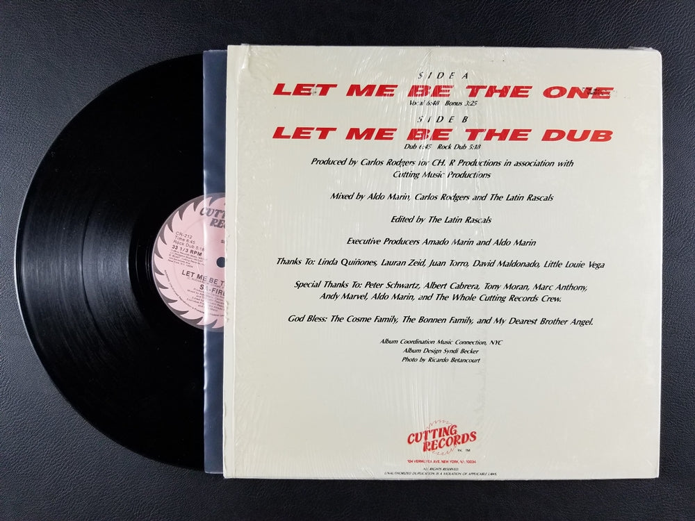 Sa-Fire - Let Me Be the One (1987, 12'' Single)