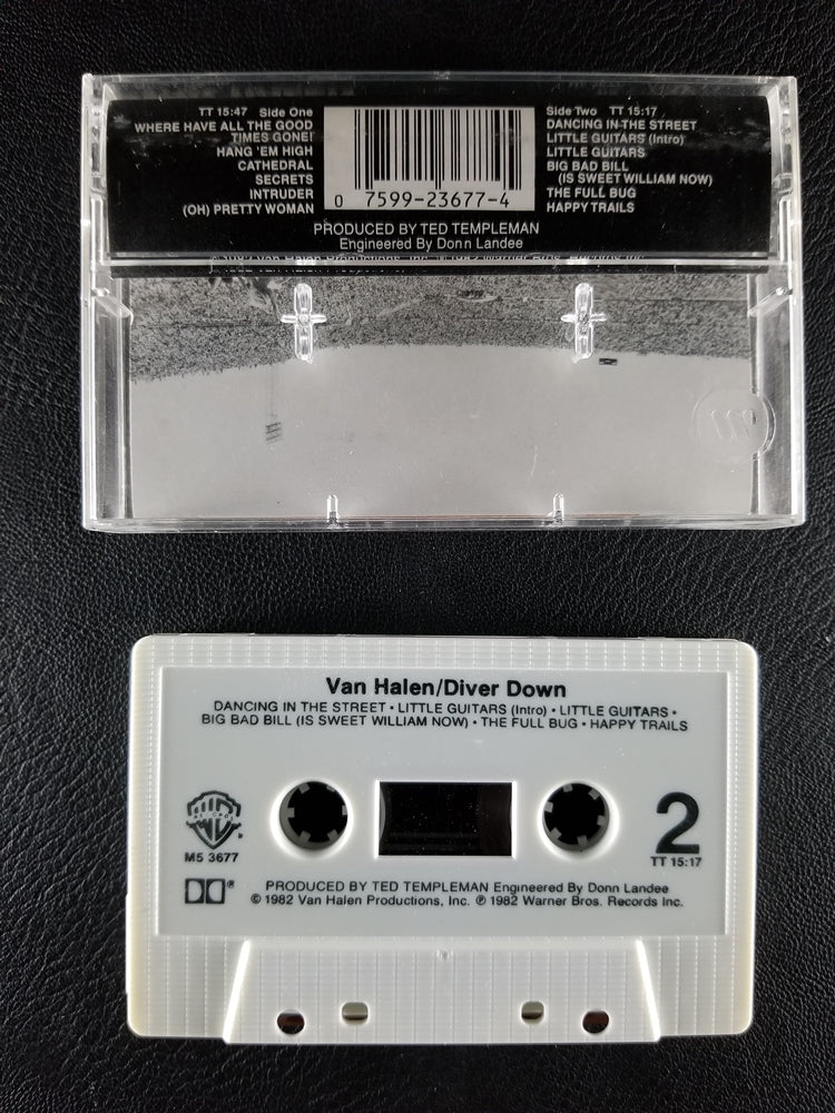 Van Halen - Diver Down (1982, Cassette)