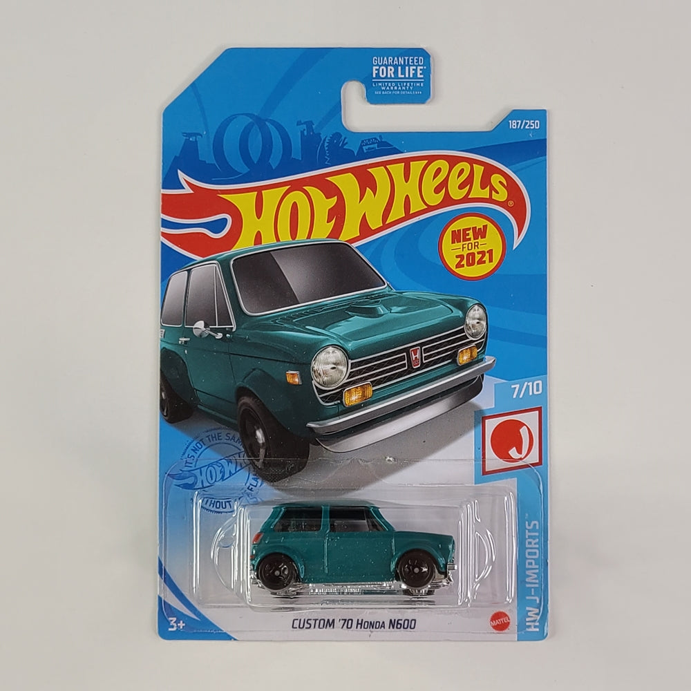 Hot Wheels - Custom '70 Honda N600 (Teal)