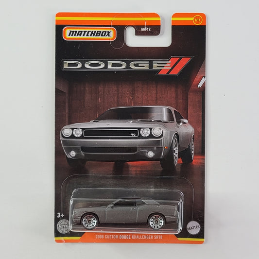 Matchbox - 2008 Custom Dodge Challenger SRT8 (Gray) [Walmart Exclusive]