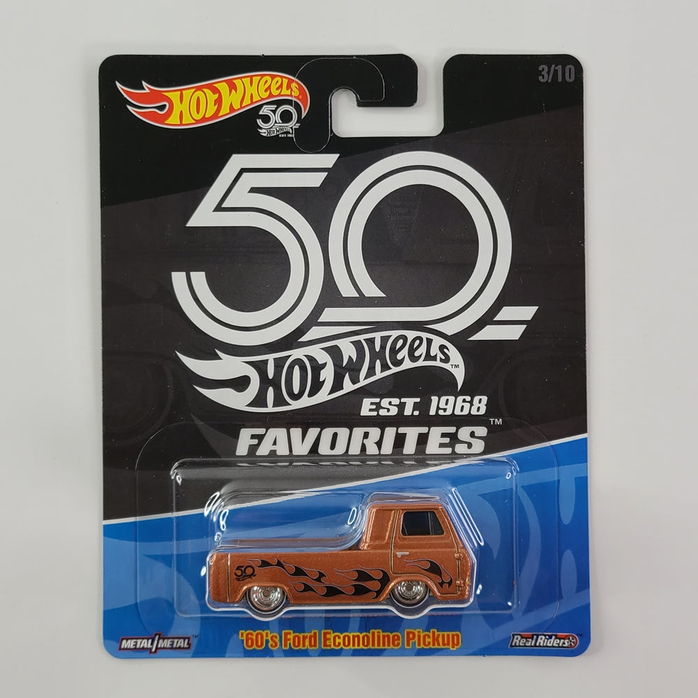 Hot Wheels Premium - '60 Ford Econoline Pickup (Brown)