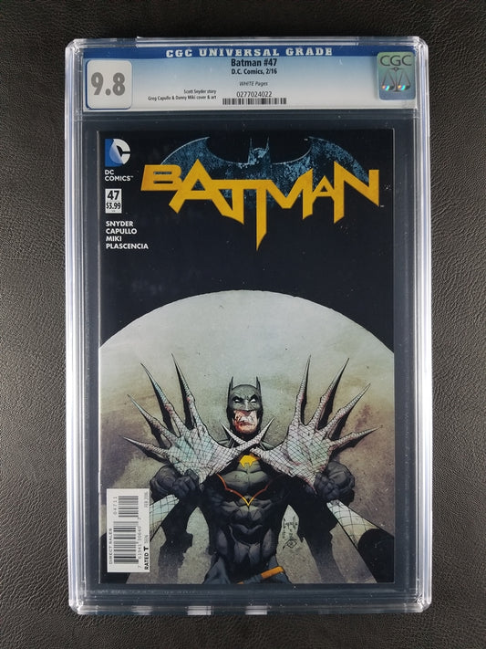 Batman [2nd Series] #47A (DC, February 2016) [9.8 CGC]