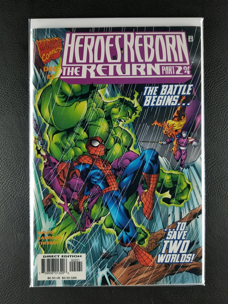 Heroes Reborn: The Return #2B (Marvel, December 1997)