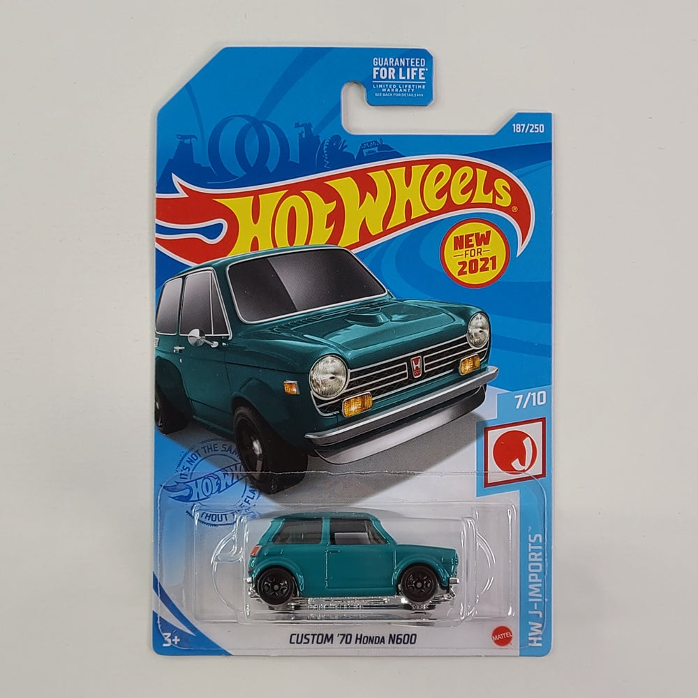 Hot Wheels - Custom '70 Honda N600 (Teal)