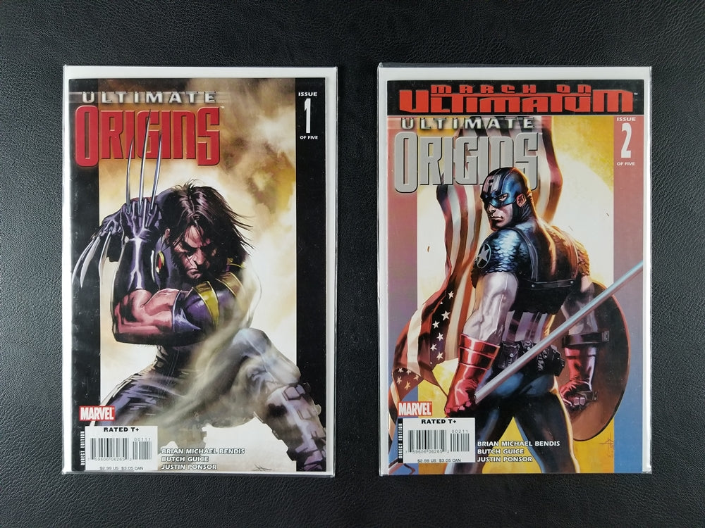 Ultimate Origins #1-5 Set (Marvel, 2008)