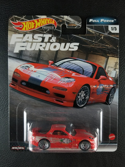 Hot Wheels Premium - '95 Mazda RX-7 (Red)