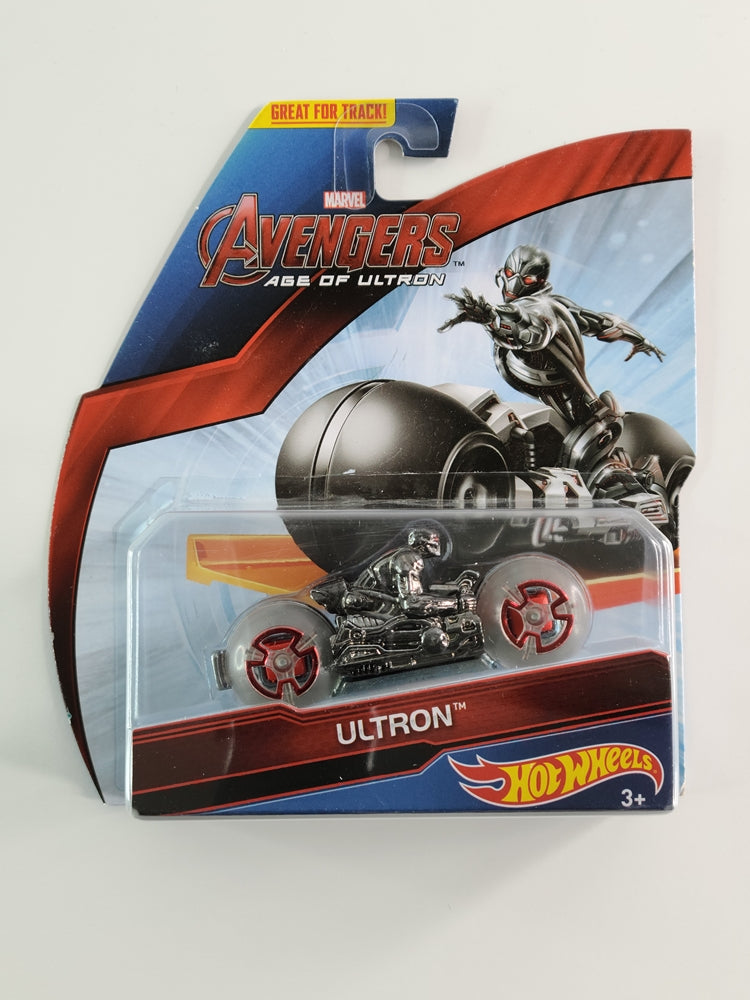 Hot Wheels - Ultron (Metalflake Silver) [Marvel Character Cars (2015)]