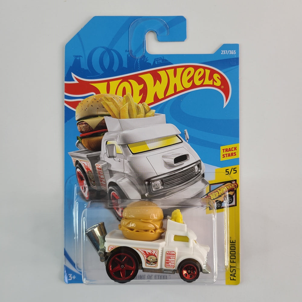 Hot Wheels - Buns of Steel (White)