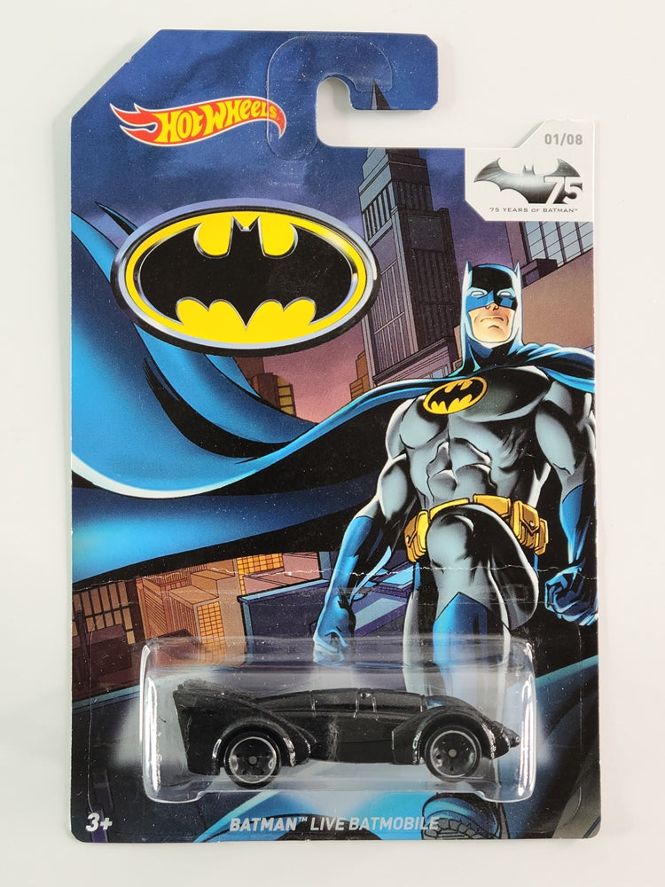 Hot Wheels - Batman Live Batmobile (Metalflake Black) [75 Years of Batman Series (2014) - 1/8]