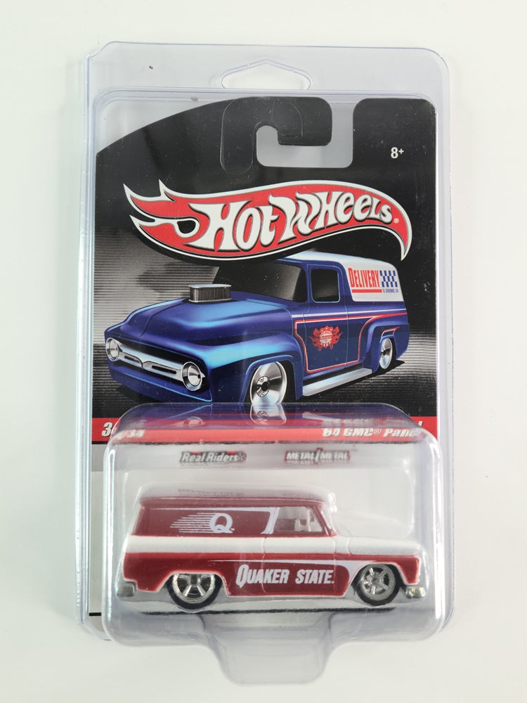Hot Wheels - '64 GMC Panel (Red/Pearl White) [34/34 - Slick Rides]