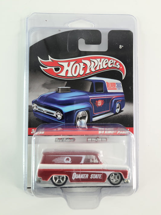 Hot Wheels - '64 GMC Panel (Red/Pearl White) [34/34 - Slick Rides]