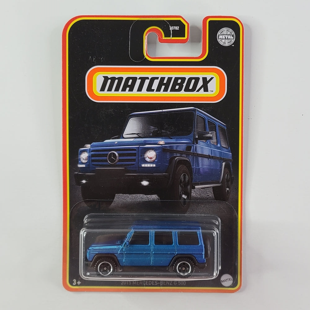 Matchbox - 2015 Mercedes-Benz G 500 (Matte Metalflake Blue)
