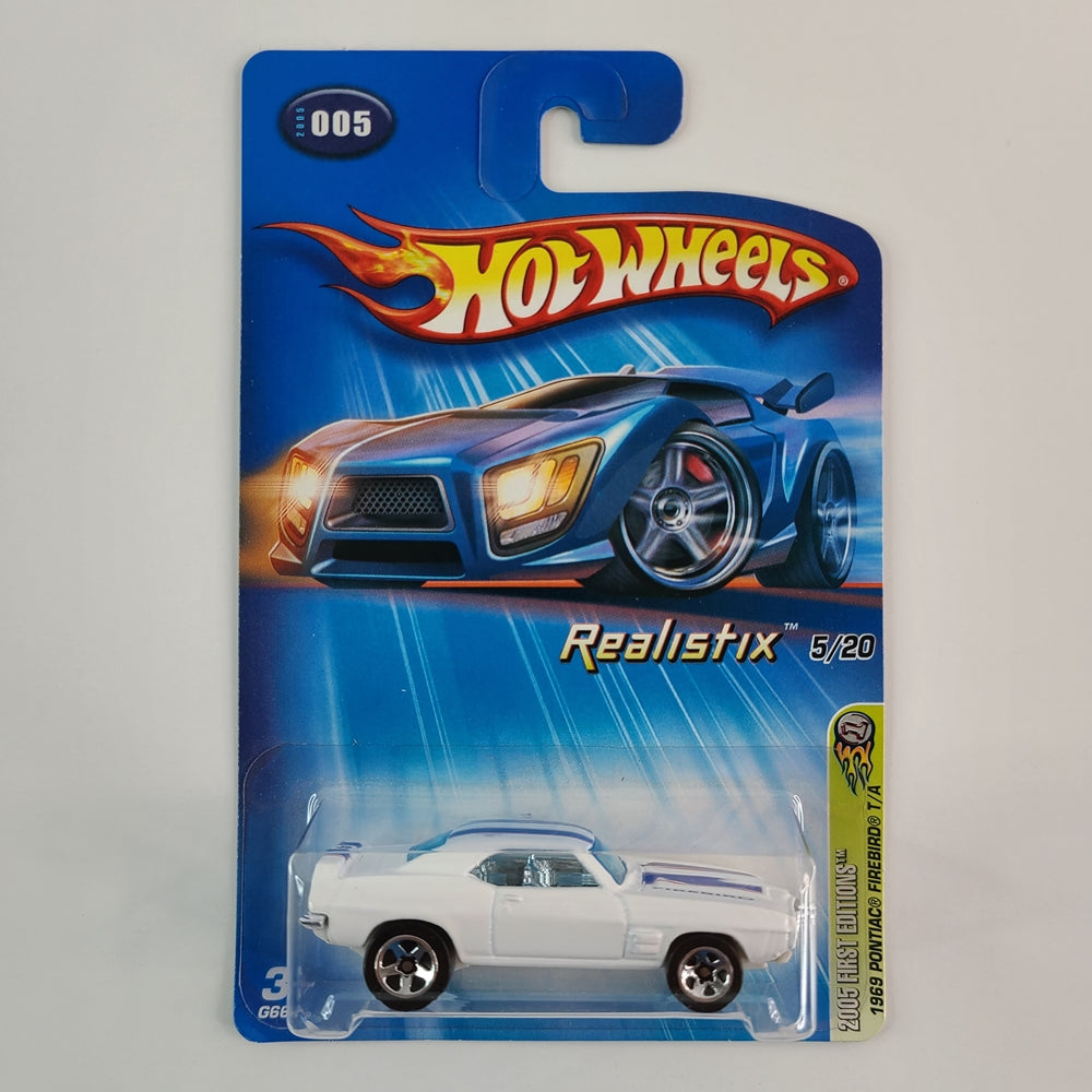 Hot Wheels - '69 Pontiac Firebird T/A (White)