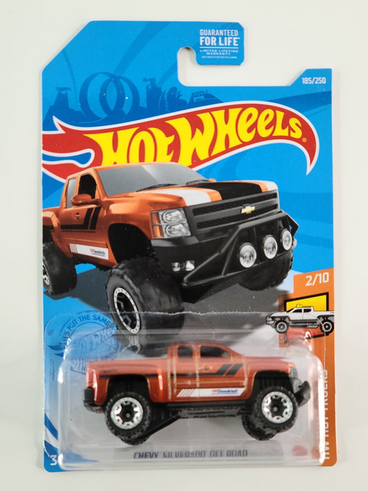 Hot Wheels - Chevy Silverado Off Road (Metalflake Orange)