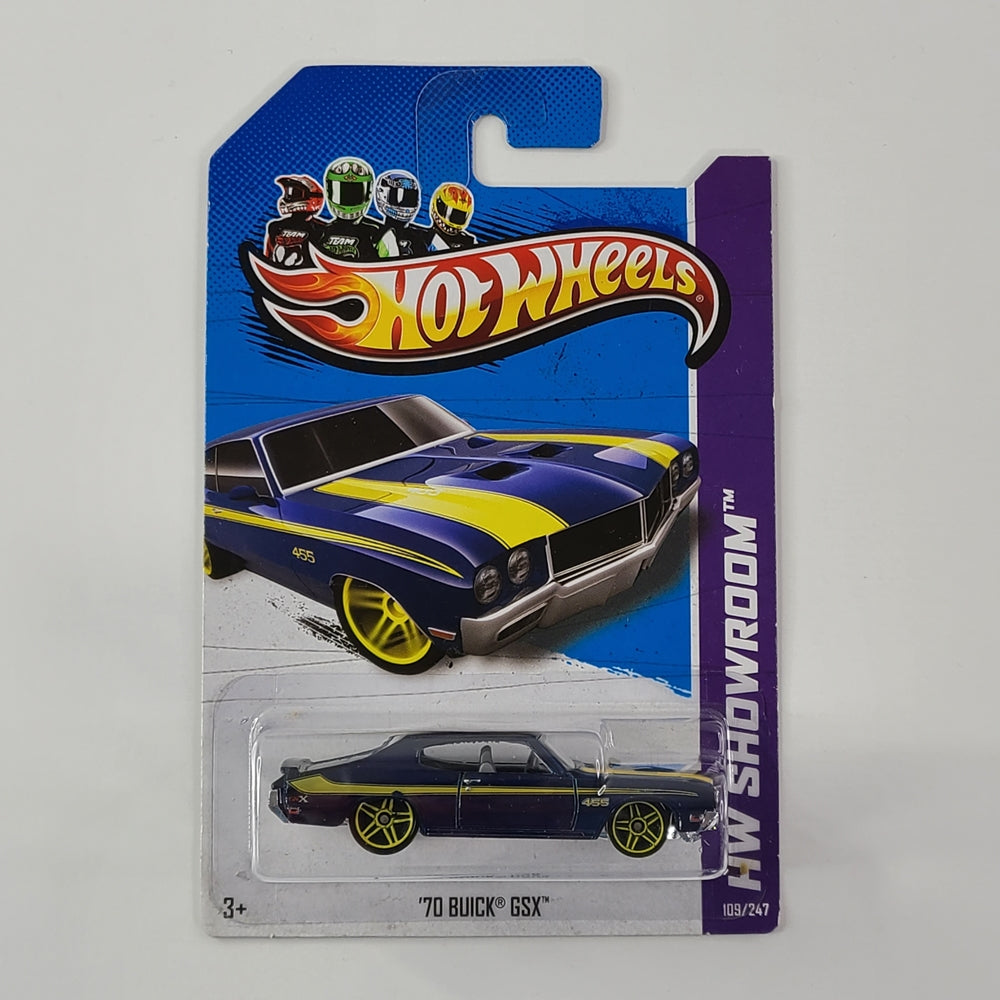 Hot Wheels - '70 Buick GSX (Metallic Dark Blue) [HW Showroom (2012) - 109/247] [Kmart Collector's Day Exclusive - 11/3/12]