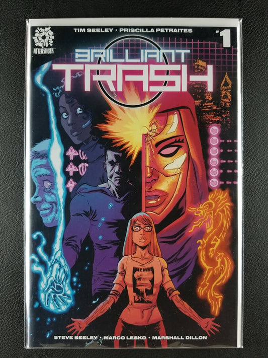 Brilliant Trash #1B (AfterShock Comics, November 2017)