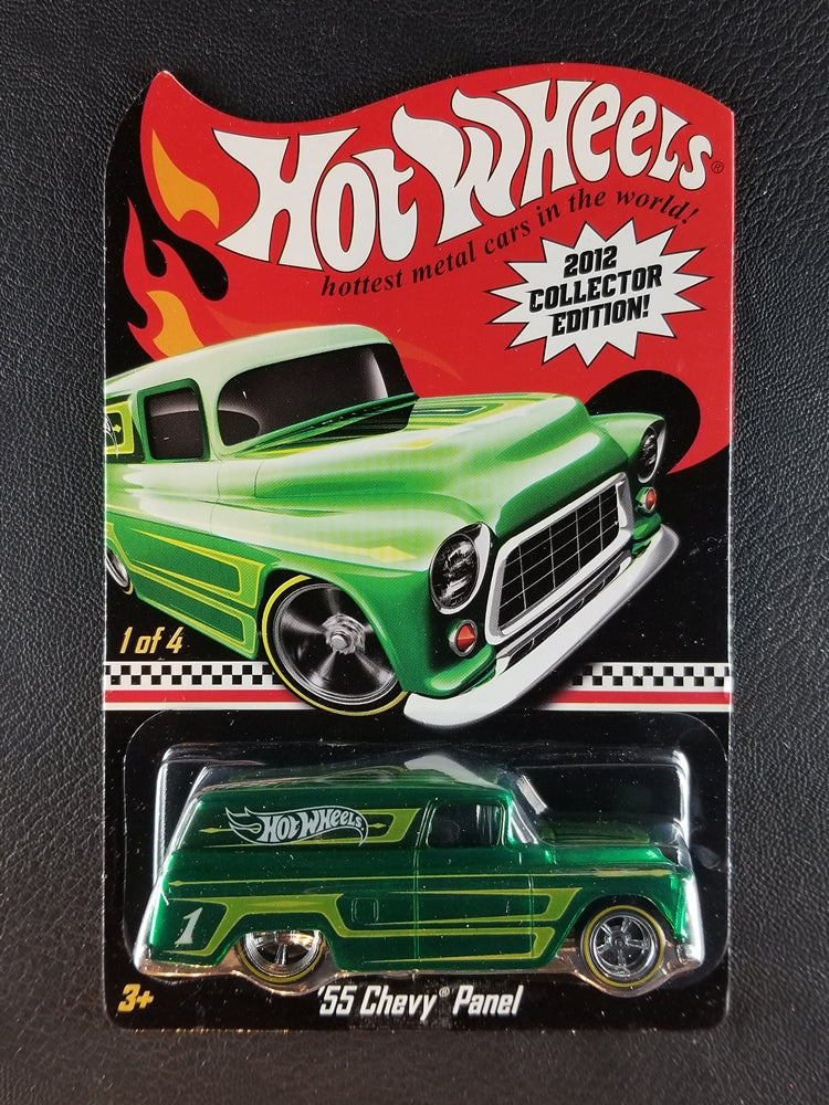 Hot Wheels - '55 Chevy Panel (Green) [1/4 - 2012 Collector Edition]