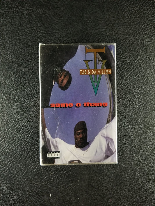 Tab & Da Villon - Same O Thang (1995, Cassette Single) [SEALED]