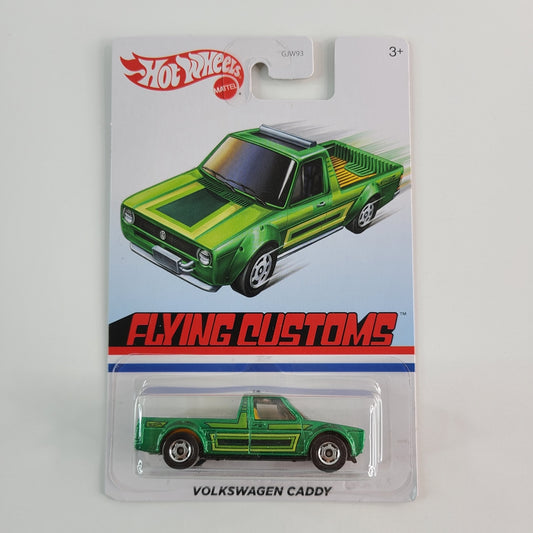 Hot Wheels - Volkswagen Caddy (Green) [Flying Customs Series (2020)] [Target Exclusive]