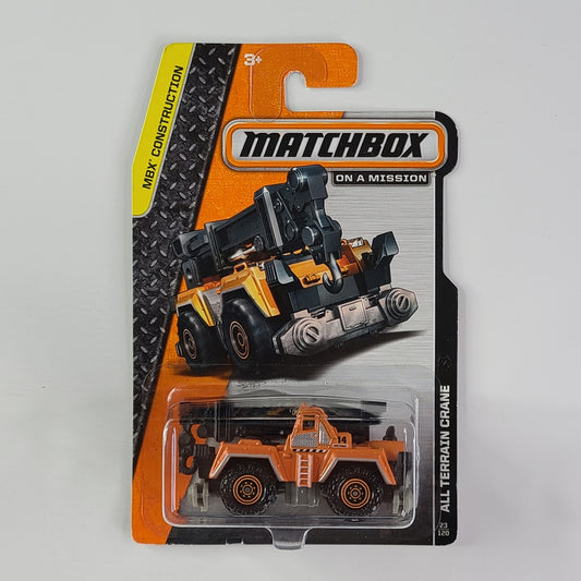 Matchbox - All Terrain Crane (Orange)