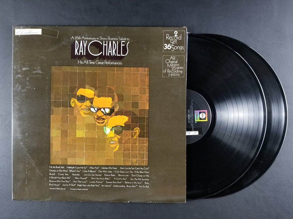 Ray Charles - A 25th Anniversary In Show Business Salute To Ray Charles (1972, 2xLP)