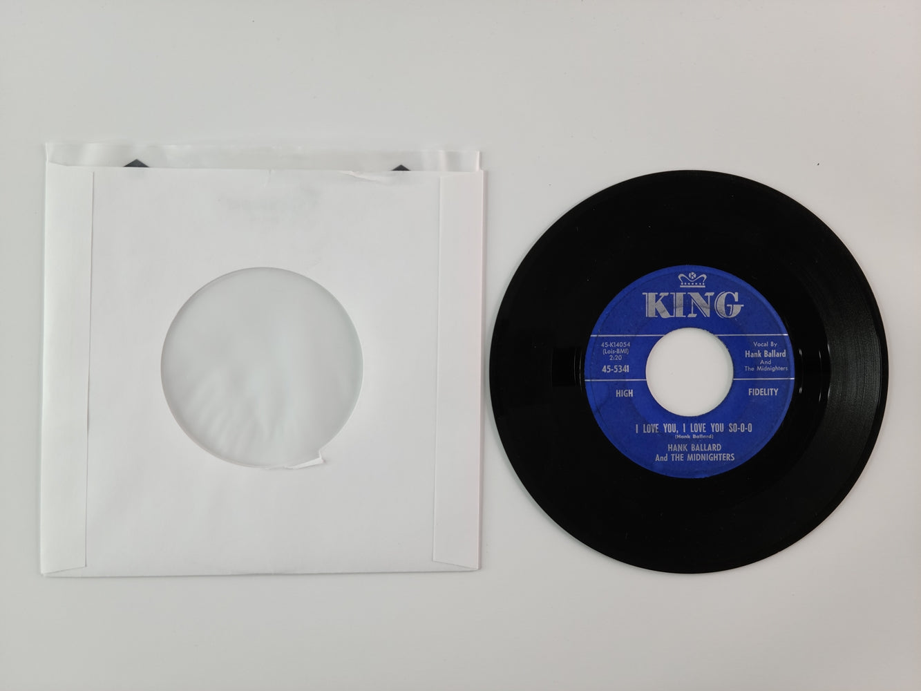 Hank Ballard and the Midnighters - Finger Poppin' Time / I Love You, I Love You So-o-o (1960, 7'' Single)