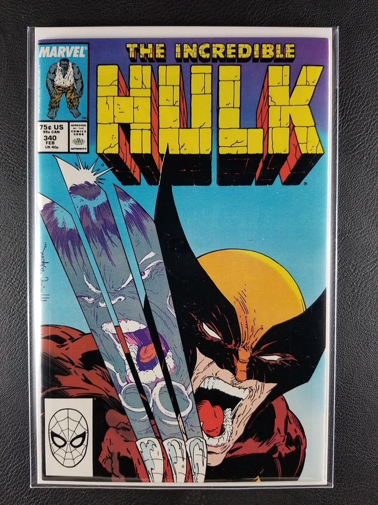 The Incredible Hulk [1st Series] #340 (Marvel, February 1988) [Great]