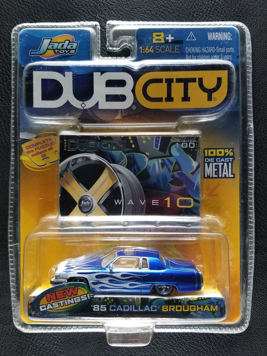 Dub City - '85 Cadillac Brougham (Blue) [Wave 10] [Special Edition]