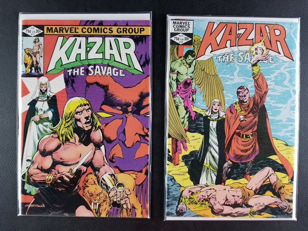 Ka-Zar the Savage #11-15 Set (Marvel, 1982)